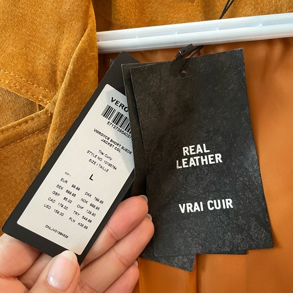 Real leather jacket - Picture 3 of 3